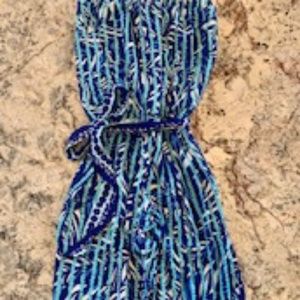 Lilly Pulitzer Blue Jumpsuit Size L